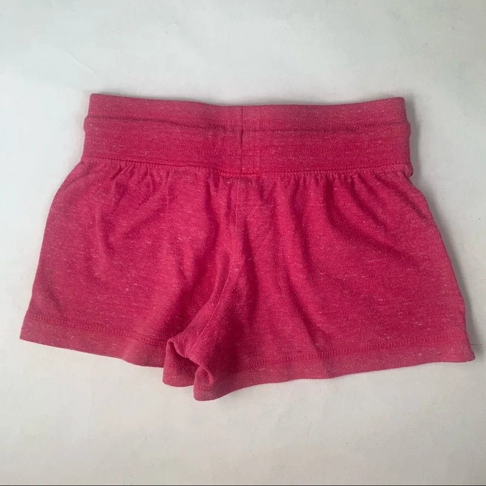 Nike pink girls sweat shorts